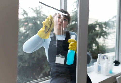 Nettoyage de vitres intérieures et extérieures à Luttange